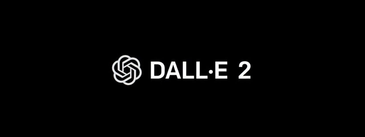 DALL-E 2 logo on a black background